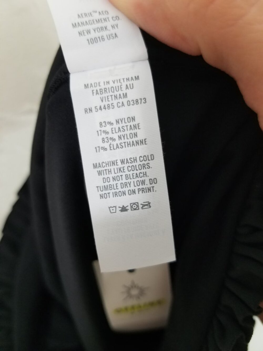 NWT Offline by Aerie High Rise Real Me Xtra 7/8 Legging Black Size M - Picture 7 of 7